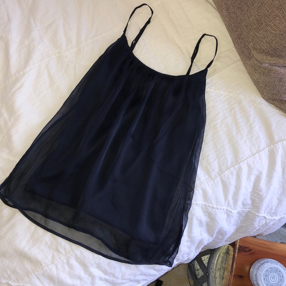THE LIMITED Navy Blue Top NWT